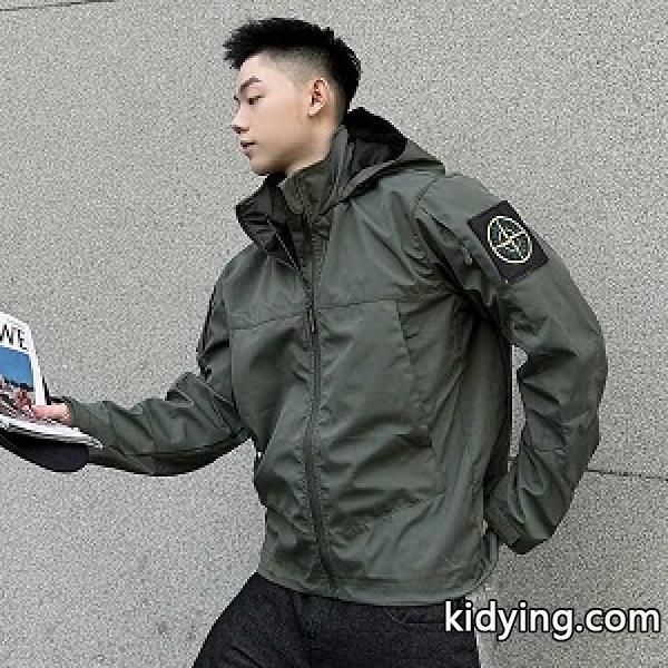 Stone island最新コラボ クールで実用的なジャケット ストーンアイランドコピー-0