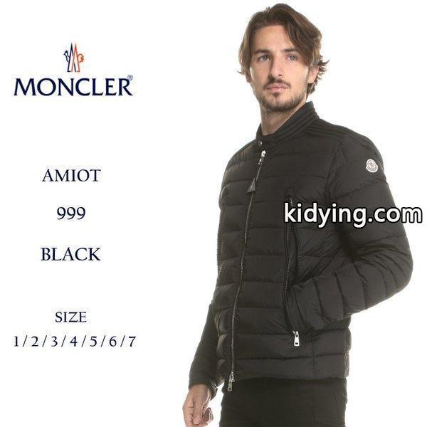 モンクレール ダウンジャケット MONCLER ナイロン シングルライダース ダウンブルゾン AMIOT アミオット メンズ ブランド アウター ダブルジップ MCAMIOT8 :7599207098-15:ゼンオンライン - 通販ショッピング-0