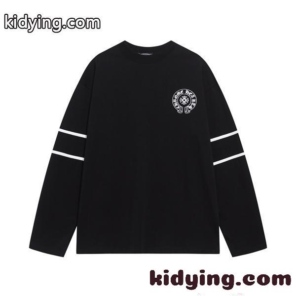 2026新作 CHROME HEARTS クロムハーツ コピー 長袖Tシャツ ロンT 春 落ち着き 軽量 デイリー-3