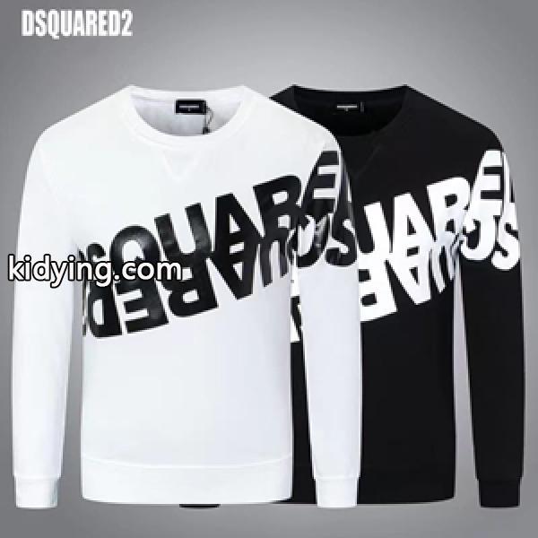DSQUARED2 期間限定特別価格 ディースクエアード コピー プルオーバーパーカー メンズ 綿100%-0