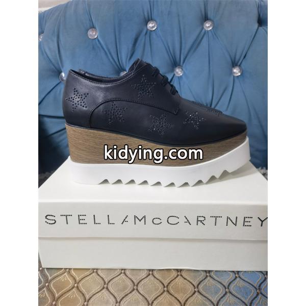 スター装飾 厚底シューズ ホワイト 光沢 新しい スタイル STELLA McCARTNEY ステラマッカートニー コピー-2