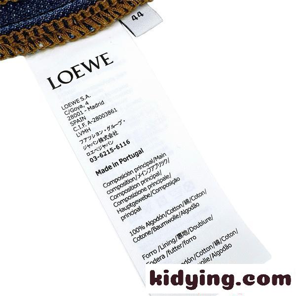 LOEWE ロエベ スーパーコピー デニム半袖シャツ メンズ ヴィンテージ風 カジュアル 夏服-8