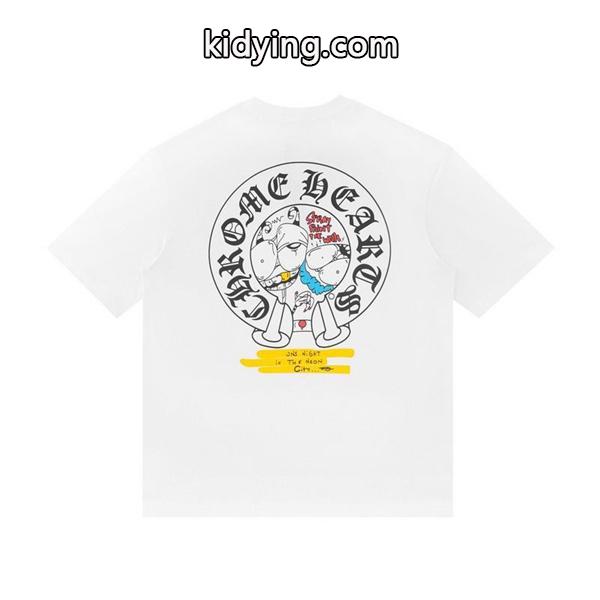 この夏最高に人気ブランド 2色可選 CHROME HEARTS クロムハーツ半袖Tシャツ ブランド コピー 激安(日本最大級)-0