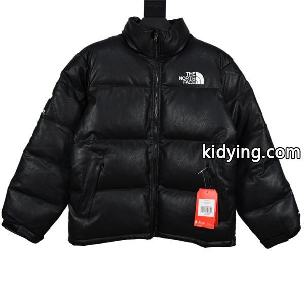 シュプリームダウンジャケットスーパーコピーSupreme x The North Face 17fw Leather Nuptse Jacket トレンドランキングブランド-0