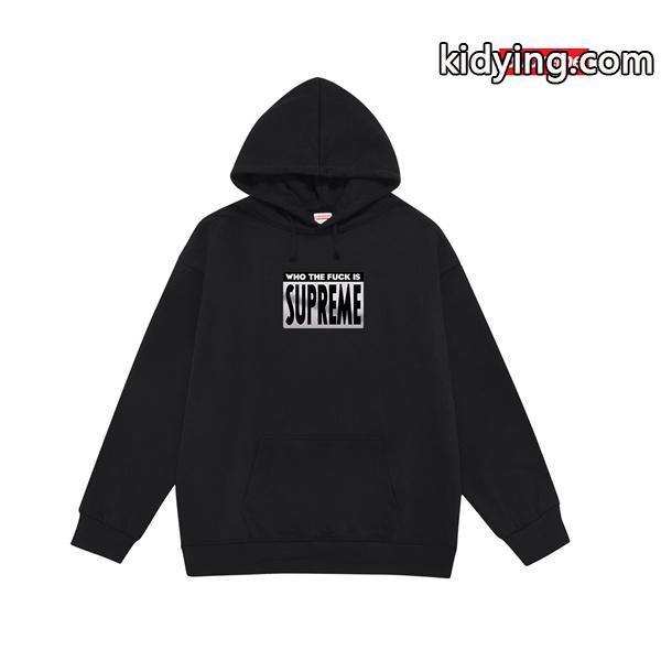 ブラック 2025秋冬 シンプルロゴ Supreme シュプリーム 偽物 ボックスロゴパーカー-0