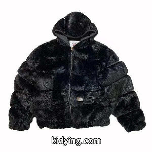 大人気新作◆ Supreme 21FW WTAPS Faux Fur Hooded Jacket高品質な ジャケット シュプリーム-0