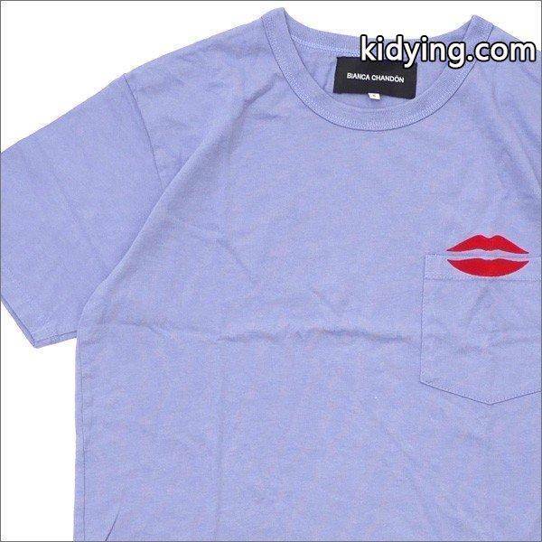 Bianca Chandon(ビアンカシャンドン) NYC Lips Pocket T-Shirt (Tシャツ) DUSK 418-000217-039+【新品】(半袖Tシャツ) :18061413:クリフエッジ - 通販ショッピング-0