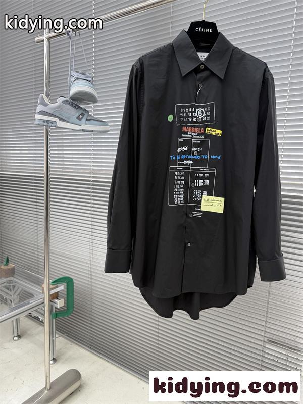 2026人気最新Maison Margiela マルジェラ シャツコピーMM6 ファッション性抜群個性的2色-1