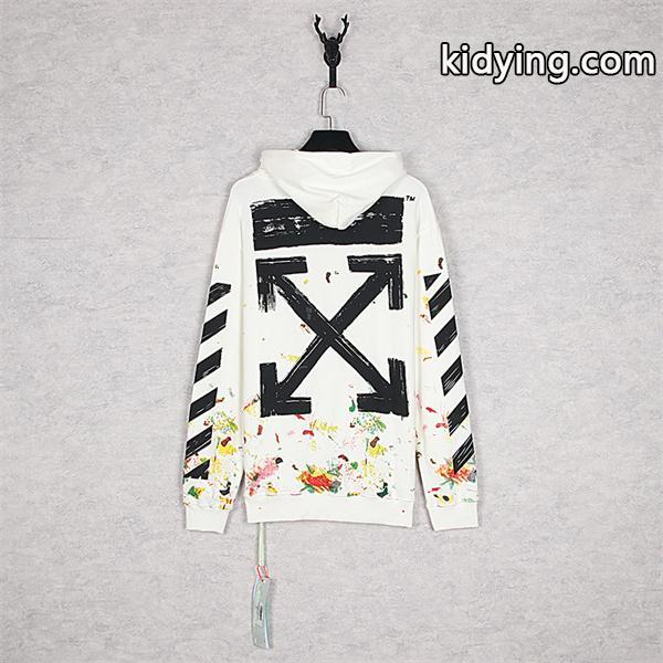 入手困難 2026新作 プリント Off-White オフホワイト コピー パーカー 視線集中モデル-1