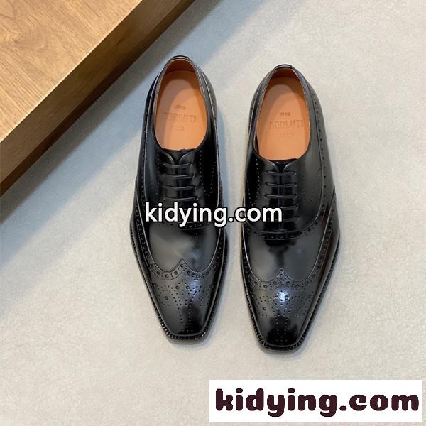 Berluti ベルルッティ スーパーコピー メンズ ビジネスシューズ 本革 ストレートチップ 内羽根 2026新作-0