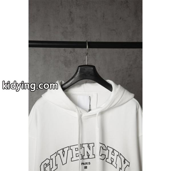 ブラック アーチロゴプリント パーカー ジバンシー GIVENCHY コピー 秋冬ダイナミックな トレンド-3
