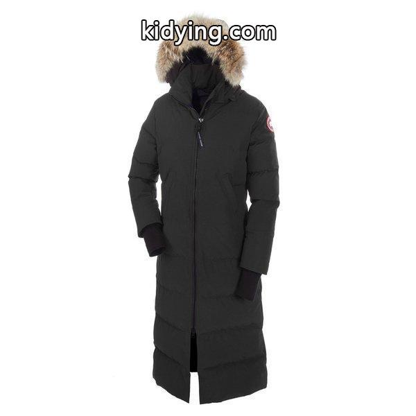 カナダグース レディース ダウンジャケット アウター Mystique Regular Fit Down Parka with Genuine Coyote Fur Trim Black :dp3-613259-163173:フェルマート エフ fermart ef - 通販ショッピング-0