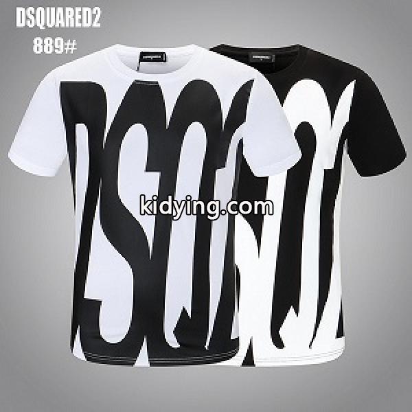 2021超人気 DSQUARED2 ディースクエアード 偽物 Ｔシャツ 2色展開 限定のプレミアムアイテム-0
