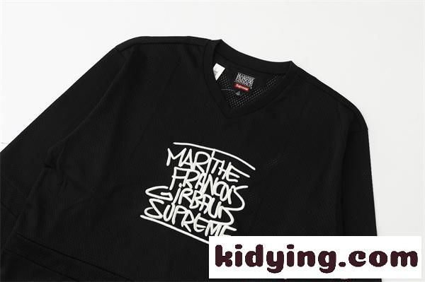 長袖Tシャツ 秋 春 ストリート ゆったり ロゴ風 カジュアル 人気 SUPREME シュプリーム コピー-5