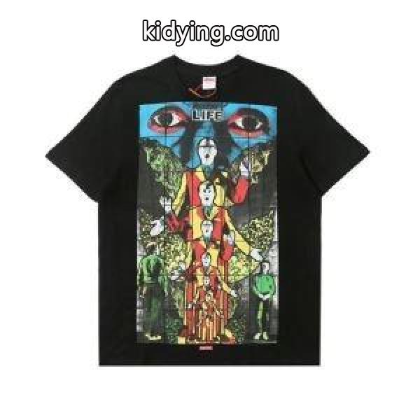 2019春新色コスメ人気ブランド SUPREME Gilbert & GeorgeSupreme LIFE Tee シャツ/半袖_シュプリーム SUPREME_ブランド コピー 激安(日本最大級)-0