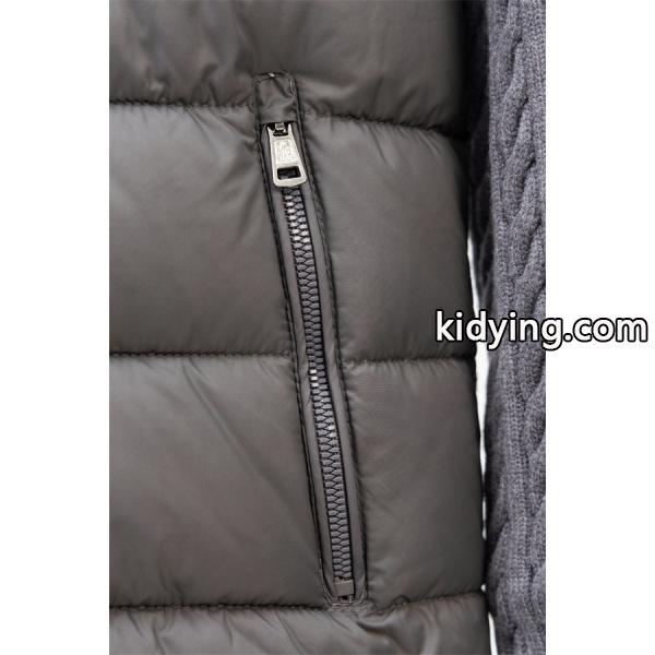 ブラック × ホワイトライン スポーティ高級感 レアデザイン MONCLER 激安 モンクレール コピー ダウンジャケット-6