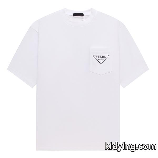 春夏新作 PRADA プラダ 半袖 Tシャツ_半袖Tシャツ_メンズファッション_スーパーコピーブランド激安通販 専門店-0