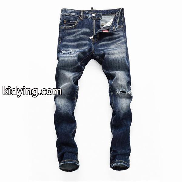テーパードデニムパンツ 注目ブランド最新 ディースクエアード キレイ色チェック春夏 DSQUARED2_ディースクエアードコピー 激安(日本最大級)-0