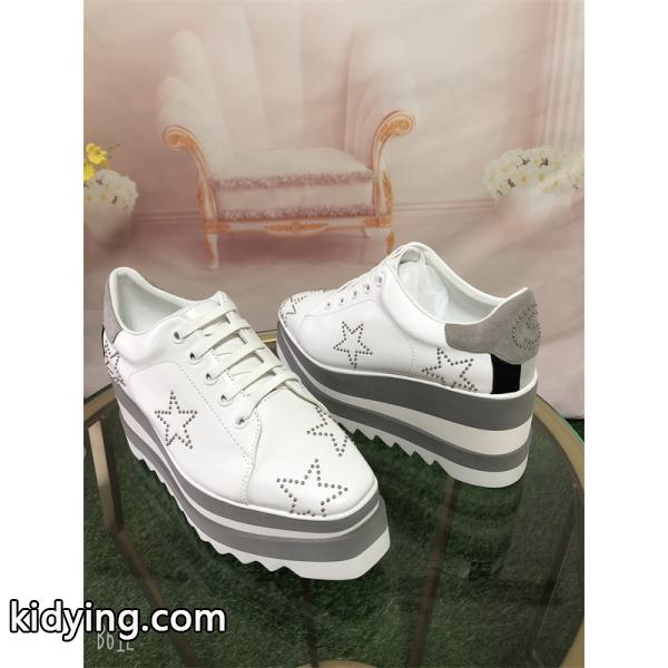 STELLA McCARTNEY ステラマッカートニー コピー スター装飾 厚底スニーカー おしゃれ ストリート-2