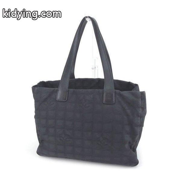 Chanel バッグ トートバッグ ニュートラベルライン トートMM ブラック レディース 中古 Bag :Y4222:ブランドデポTOKYO - 通販ショッピング-0