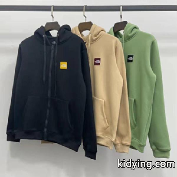 The North Face アウター シンプルで高品質着回し ザノースフェイス偽物 ジップパーカー 裏起毛 男女兼用-0
