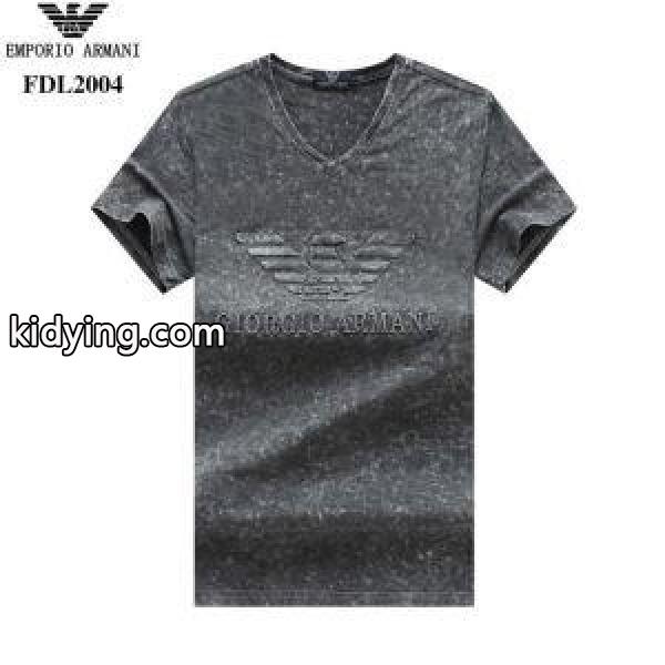 超激得正規品着回し力抜群ストリートシンプルデザインＴシャツ男性用４色展開ARMANIアルマーニ tシャツ 激安-1