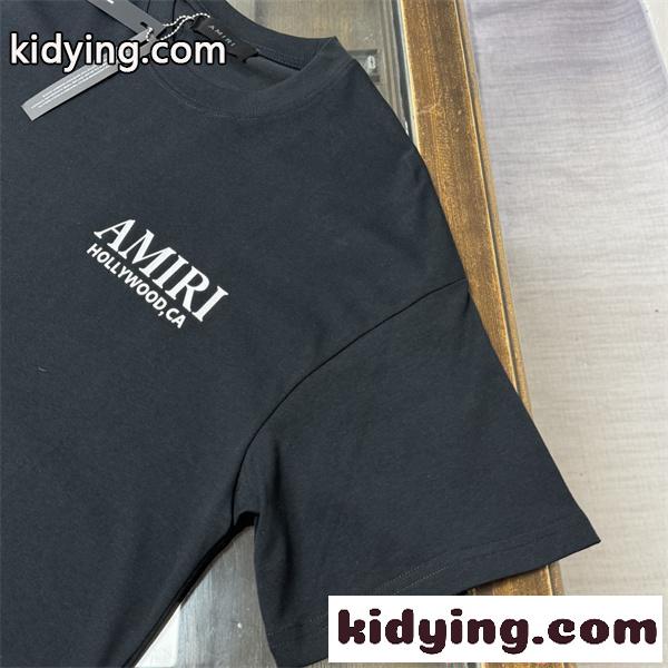 半袖Tシャツ プリント モダン アミリ コピー カジュアル 洗練 大人 夏トップス AMIRI-3