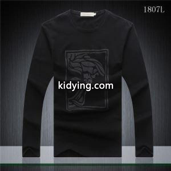 長袖Tシャツ 絶大な人気を誇る 3色可選 2017秋冬 ヴェルサーチ VERSACE_ヴェルサーチ VERSACE_ブランド コピー 激安(日本最大級)-1