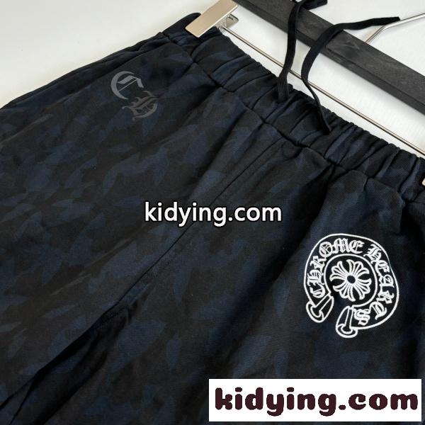 CHROME HEARTS コピー クロムハーツ コピー ジャカードカモショートパンツ ダガーロゴ 刺繍エンブレム イージーショーツ 人気-5