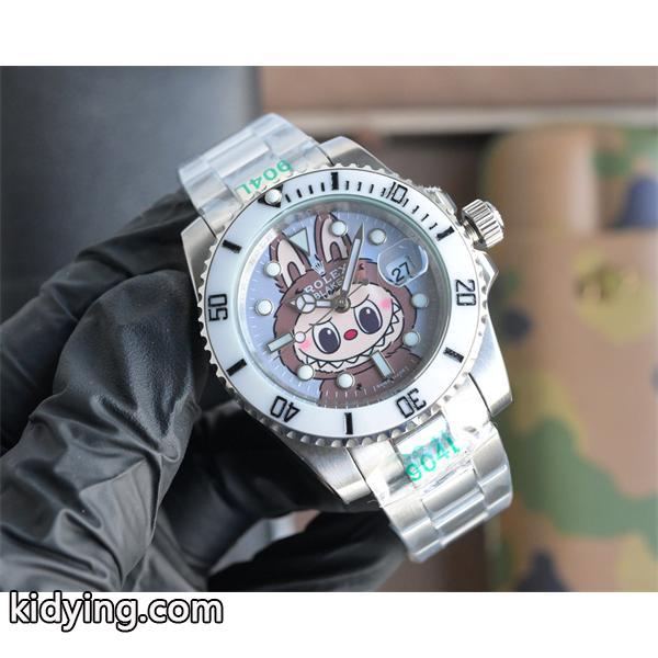 ROLEX 布布コラボの可愛いデザイン 904L精鋼ケース 自動巻きムーブメント 高品質 ロレックス コピー 時計-1