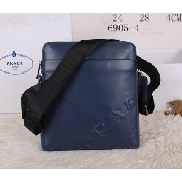2014秋冬 贈り物にも◎  PRADA プラダ メンズ用 ショルダーバッグ 6905-4_プラダ メンズバッグ_バッグ メンズ_スーパーコピーブランド激安通販 専門店-0
