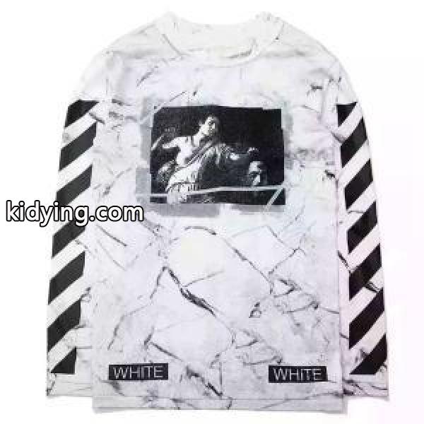 最安値に挑戦 2016-17新作 オフホワイト 長袖 Tシャツ_Off-White オフホワイト_ブランド コピー 激安(日本最大級)-0