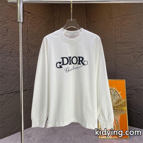 DIORディオール長袖tシャツコピー 2色可選-0
