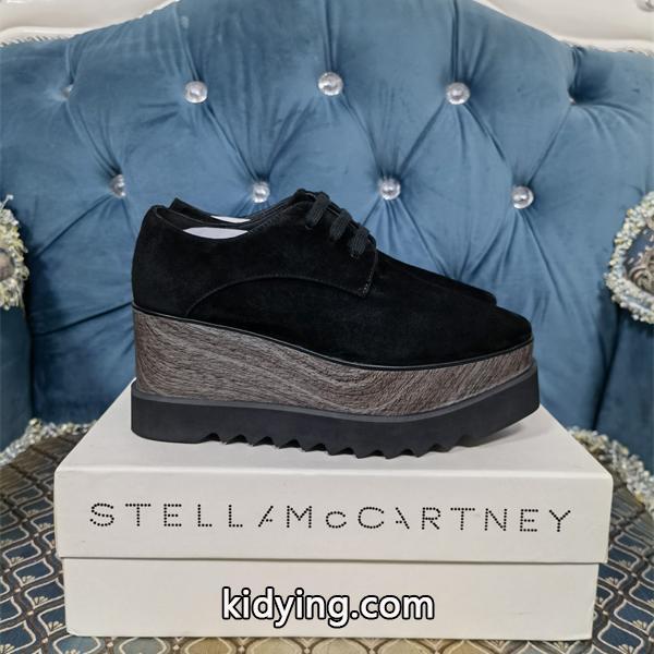 STELLA McCARTNEY ステラマッカートニー コピー 2026新作 ブラック 厚底シューズ シンプル 上品-8