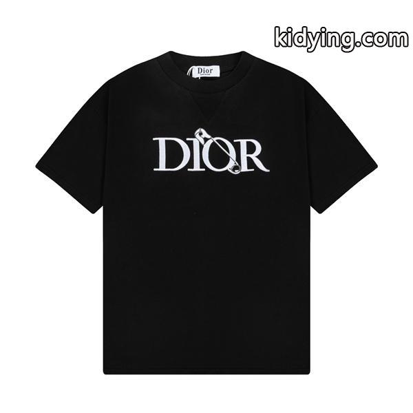 夏の暑い日にも快適に ディオールTシャツ/ティーシャツ カジュアルに着こなし DIOR 2色可選_ディオール DIOR_ブランド コピー 激安(日本最大級)-0