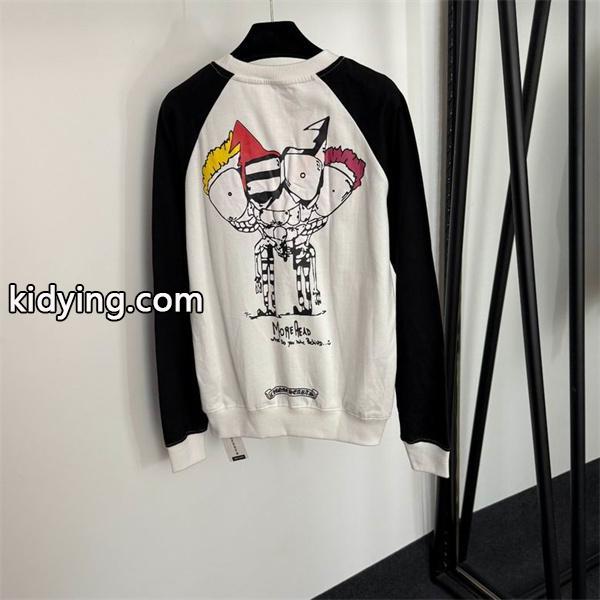 2025秋冬 エレガント ロゴラインが映える 快適 クロムハーツ コピー CHROME HEARTS 長袖tシャツ-2