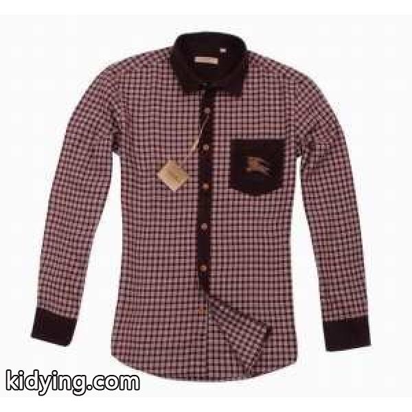 2014秋冬 首胸ロゴ BURBERRY バーバリー  長袖シャツ_シャツ_メンズファッション_スーパーコピーブランド激安通販 専門店-0