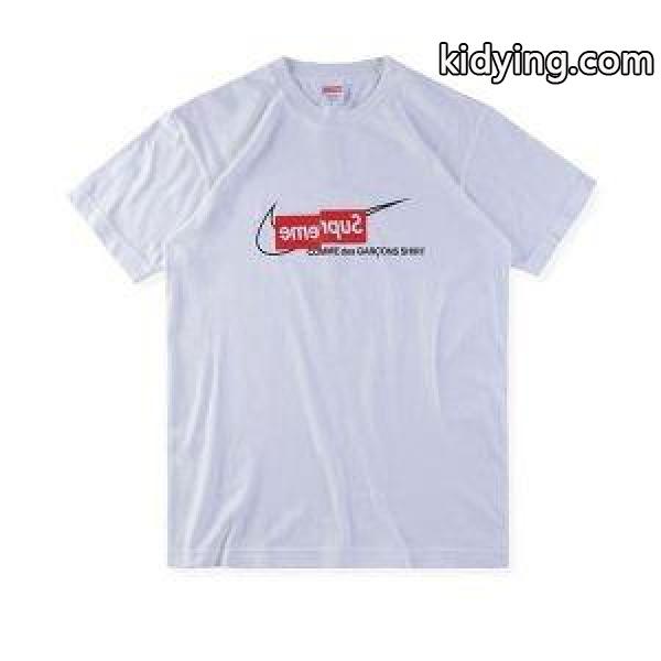 2色可選 激安大特価 上品な印象 実用性が高い SUPREME シュプリーム 半袖Tシャツ Supreme x COMME des GARONS SHIR_シュプリーム SUPREME_ブランド コピー 激安(日本最大級)-1