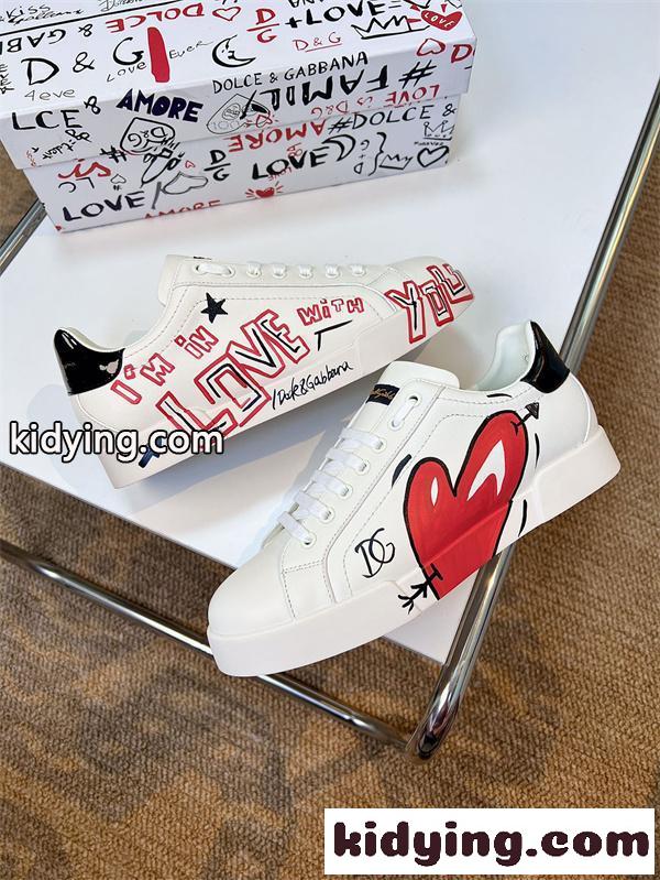 2026激安通販❤ ドルチェ&ガッバーナ スニーカースーパーコピーDOLCE&GABBANAスタイリッシュホワイトシューズ-3