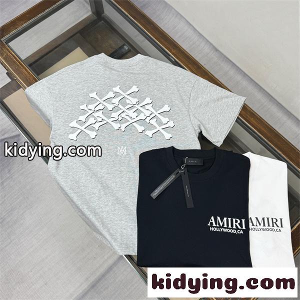 半袖Tシャツ プリント モダン アミリ コピー カジュアル 洗練 大人 夏トップス AMIRI-2