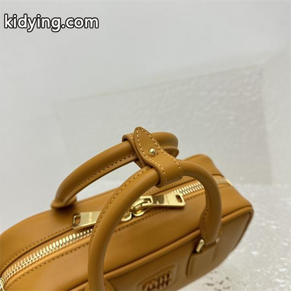2025秋冬 ぬくもりマスタード 人気必須 ボストンバッグ MIUMIU ミュウミュウ スーパーコピー-6
