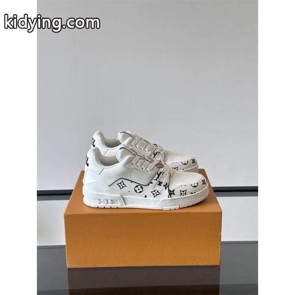 新品Lv Trainer❤ルイヴィトン靴コピーMonogram Flowersメンズスニーカー2026流行りファッション-1