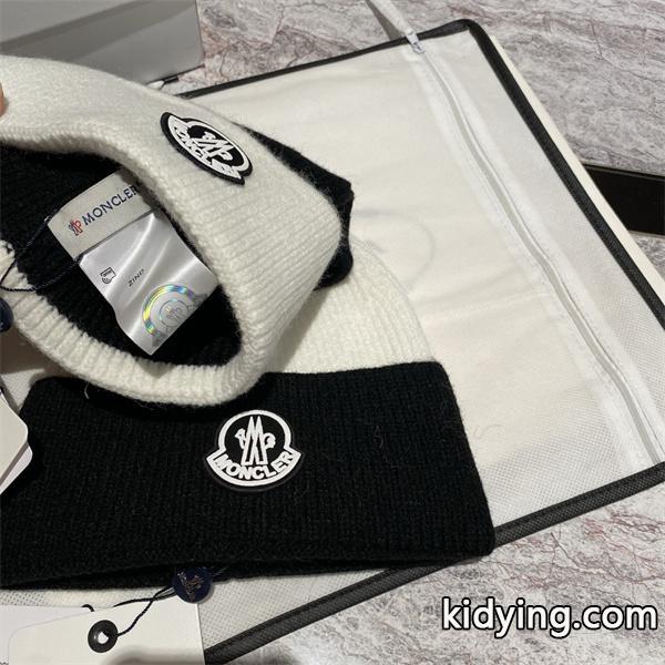モンクレール コピー MONCLER 2025秋冬 ニットキャップ ふんわり柔らか 保温性抜群 人気 冬コーデ-5