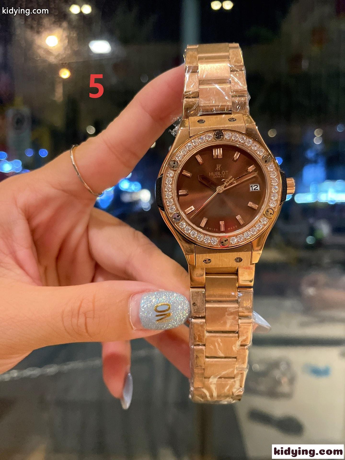 HUBLOT クォーツムーブメント ウブロ コピー レディース腕時計 人気 上品 エレガント 38mm-4