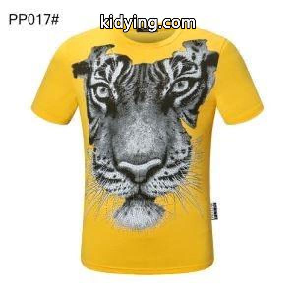 さりげなく華やかに 多色可選 フィリッププレイン PHILIPP PLEIN コーデに新しさが混在する 半袖Tシャツ_フィリッププレイン PHILIPP PLEIN_ブランド コピー 激安(日本最大級)-2