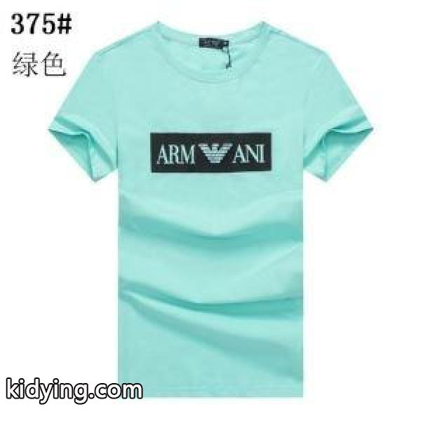 アルマーニ 春夏コーデの主役に 多色可選 ARMANI ナチュラルスタイルに最適 半袖Tシャツ_アルマーニ ARMANI_ブランド コピー 激安(日本最大級)-3