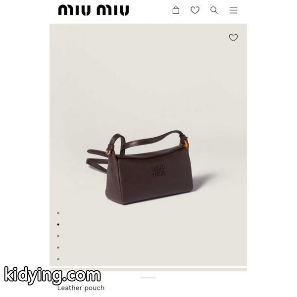 Miu Miu ミュウミュウ コピー 5BE097 本革 ミニショルダー 高品質 クロスボディバッグ ヴィンテージスタイル-0