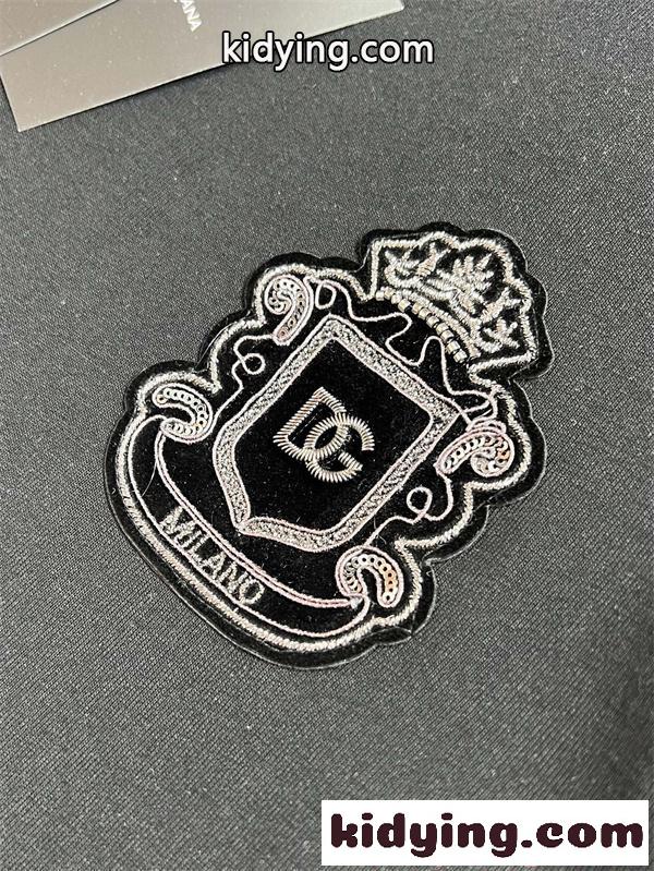 ドルチェ&ガッバーナ スーパーコピー セットアップ ロゴ刺繍 カジュアル Dolce&Gabbana スポーツ 上下セット-3