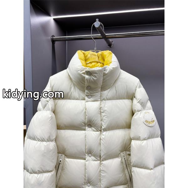 ゴールド裏地×光沢チャコール 2025秋冬ラグジュアリー モンクレール MONCLER 偽物 ダウンジャケット-2