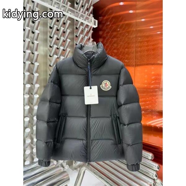 MONCLER ライトブルー立領 シンプルデザイン モンクレール スーパーコピー ダウンジャケット 着心地最高-1